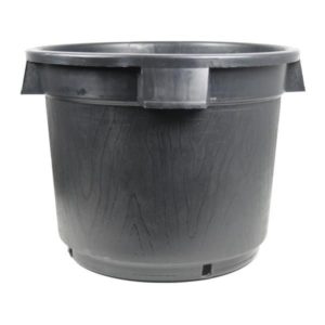 500mm Bucket w/handle Black (No Holes)