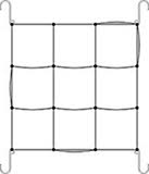 Scrog Nets - Grow Tent Netting 80cm x 80cm x 2mm