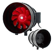 8" Mixed Flow Inline Fan
